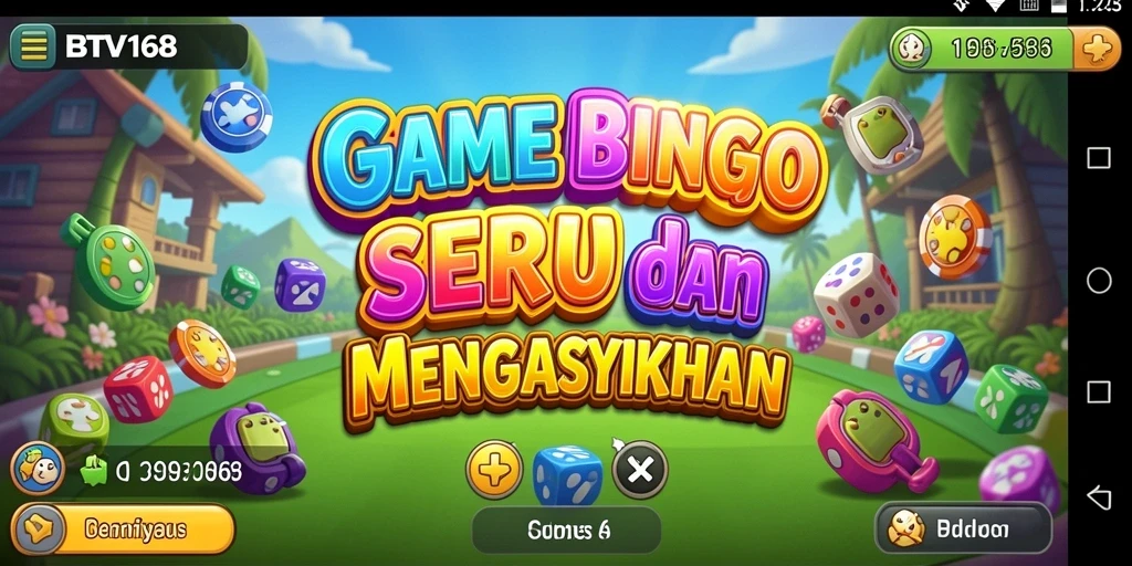 Screenshot utama BTV168 menampilkan aksi seru Bingo dengan pemain aktif.
