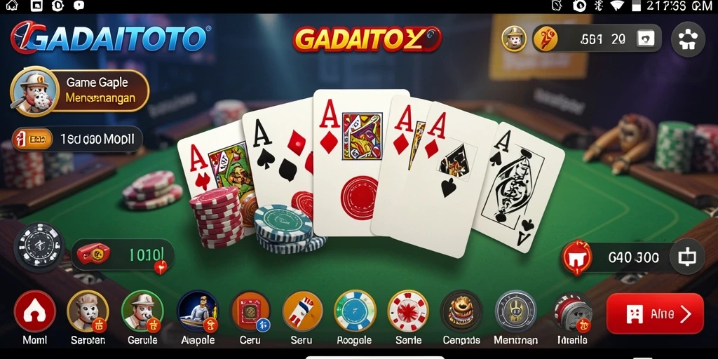 Tampilan gameplay GADAITOTO yang seru dan interaktif.