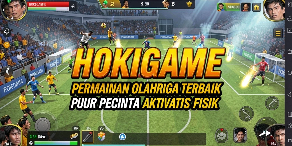 Tampilan gameplay seru dan menantang di HOKIGAME.