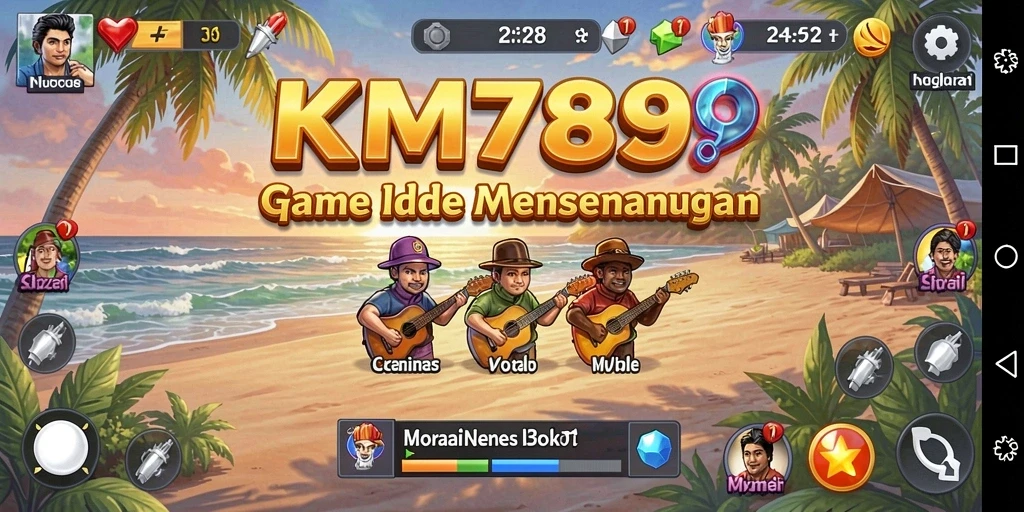 Screenshot gameplay menunjukkan aksi karakter dalam game Idle yang menawan.