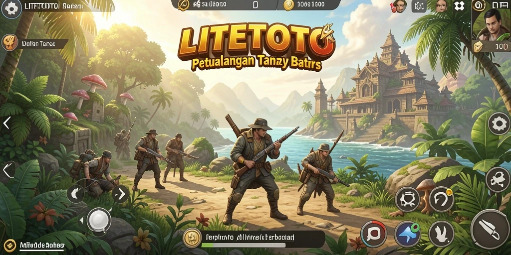 Tampilan gameplay LITETOTO yang mengesankan dalam dunia terbuka.
