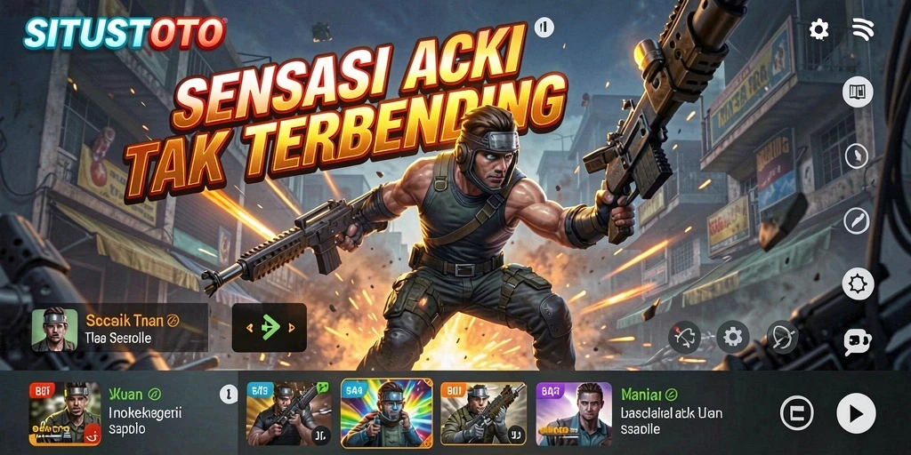 Screenshot gameplay SITUSTOTO menampilkan pertarungan seru dan grafis menawan.