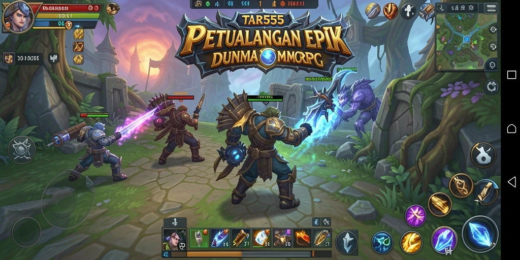 TAR555 menawarkan tampilan gameplay yang mendebarkan dalam MMORPG.