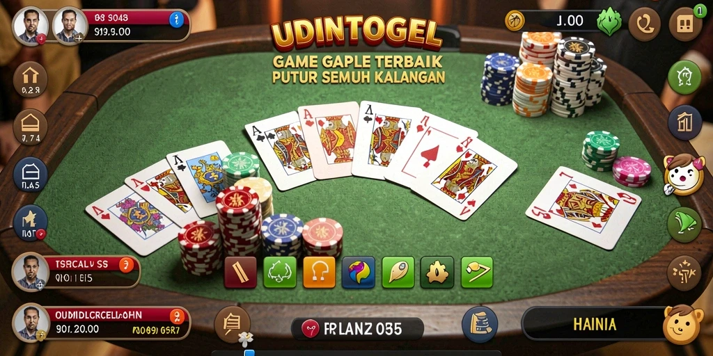 Gameplay seru dan menarik dalam UDINTOGEL.